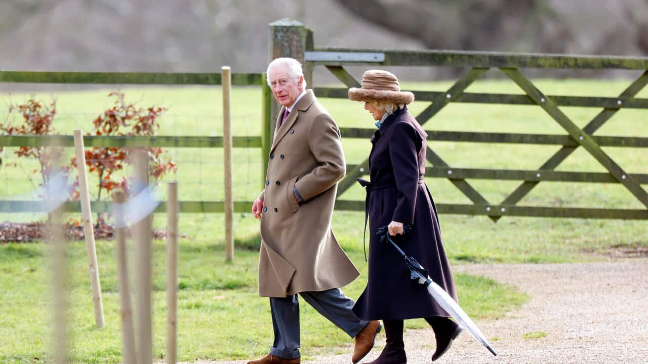 King Charles III & Queen Camilla attend Sunday Church