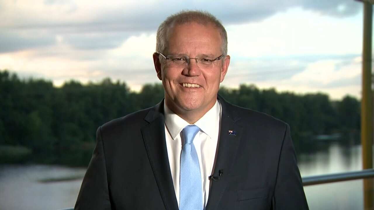 Scott Morrison has pitched on jobs and growth.