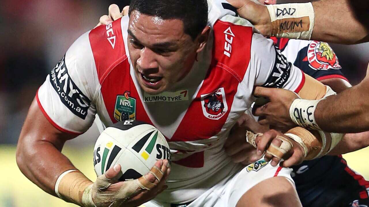 Dragons NRL player Tyson Frizell