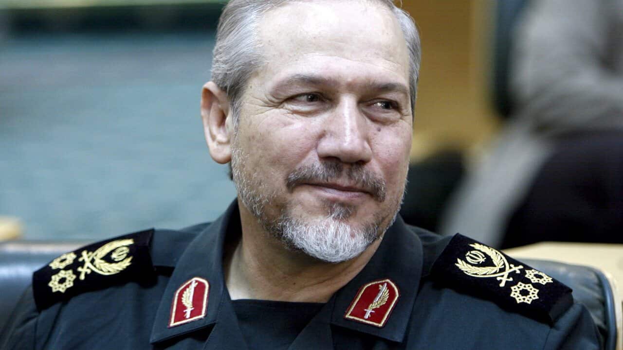 FILE IRAN GUARDS SAFAVI