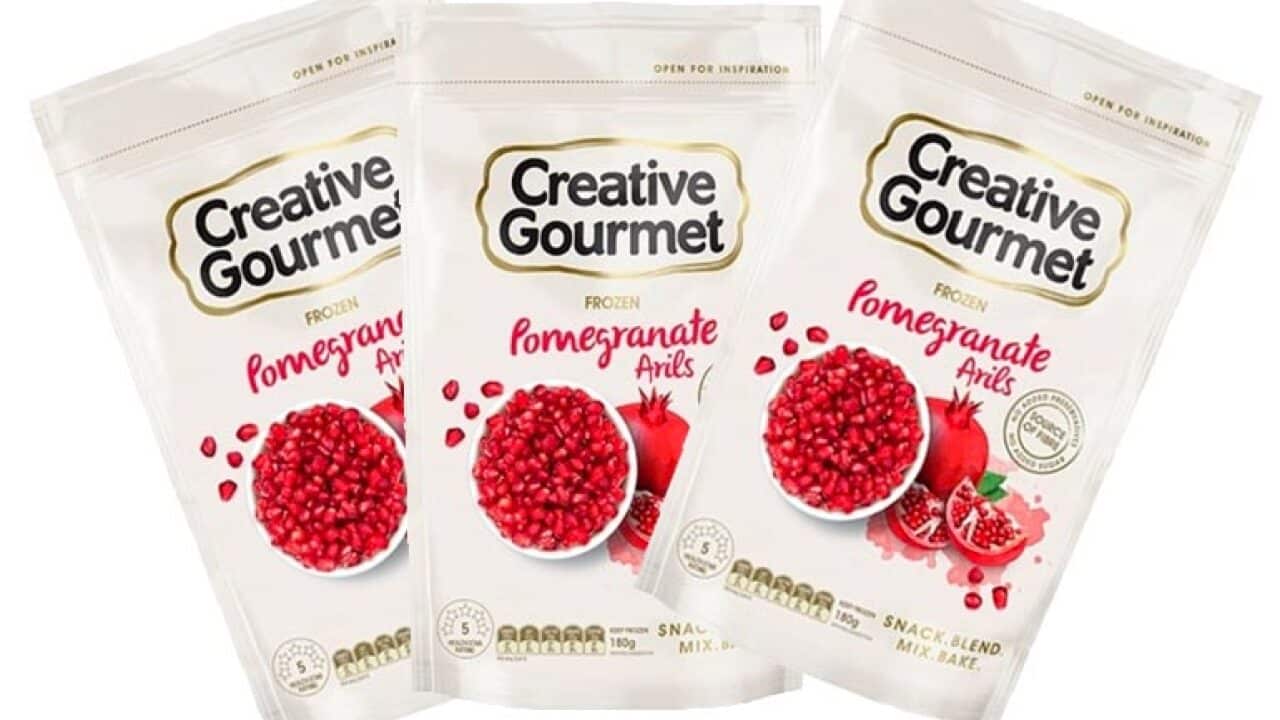 Creative Gourmet Frozen Pomegranate