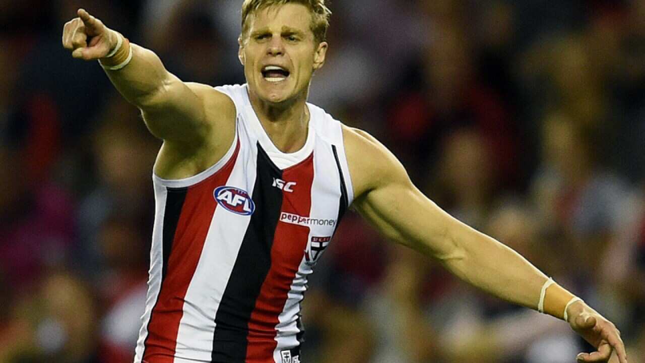 Nick Riewoldt of the Saints