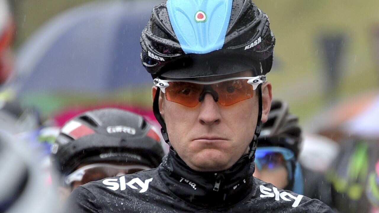 Wiggins labours on cycling return