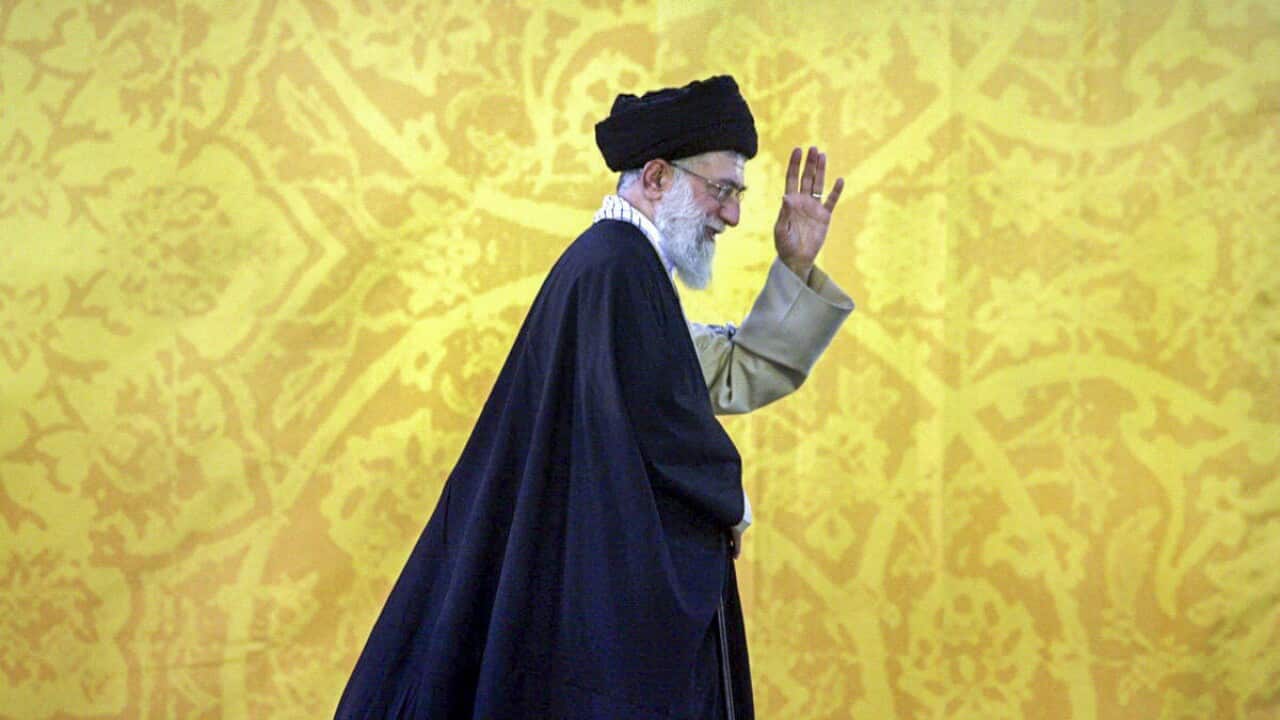 File - Iran's Supreme Leader Ayatollah Ali Khamenei