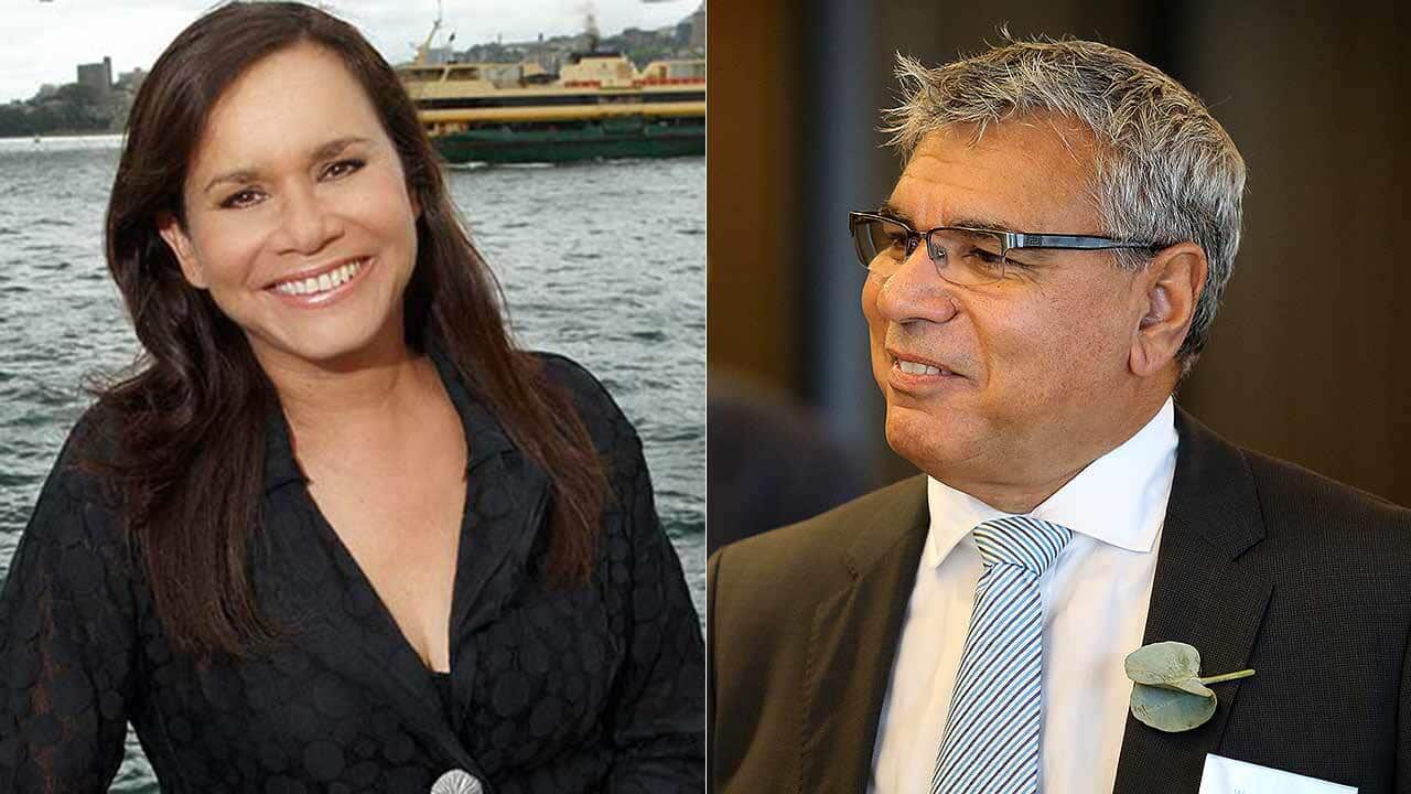 Rhoda Roberts and Warren Mundine