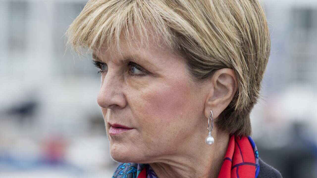 Australian Foreign Minister Julie Bishop
