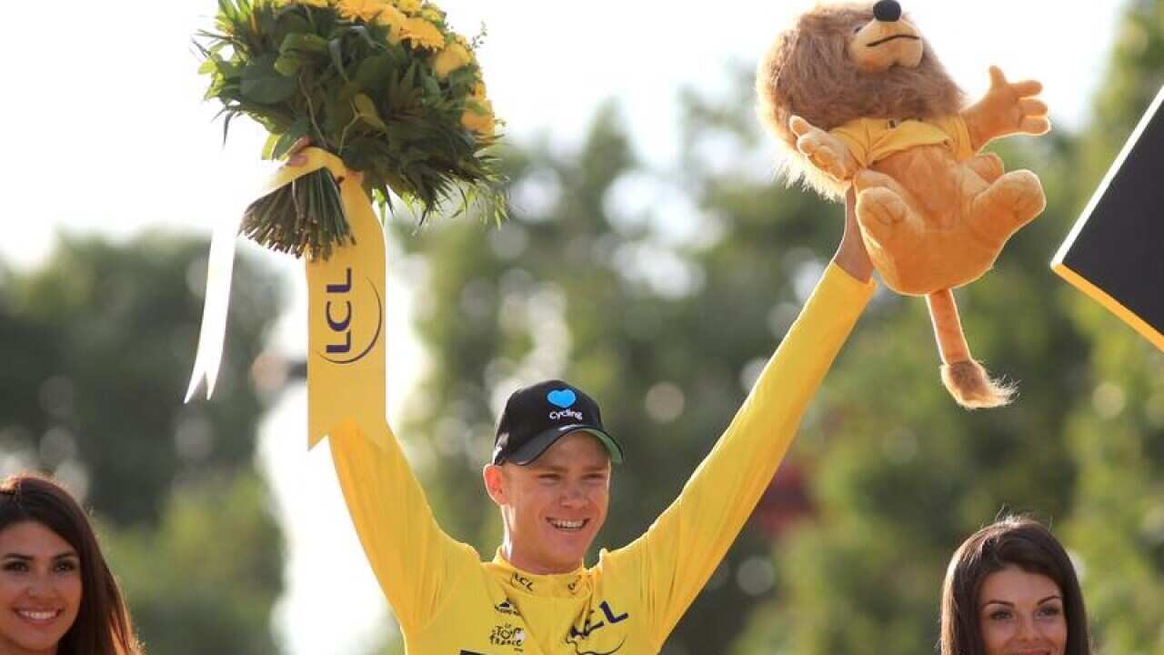 British cyclist Chris Froome