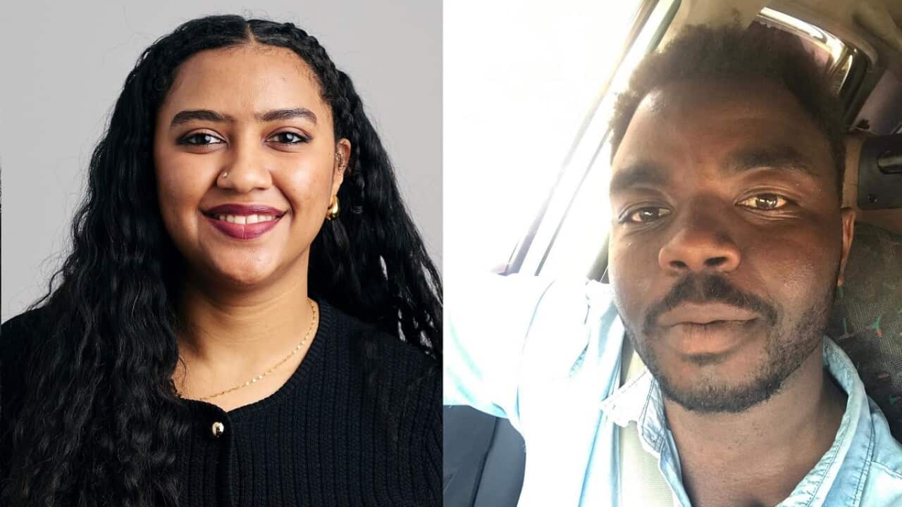 Duha Mohammed (L) and Algaly Abdelrasoul (supplied).jpg