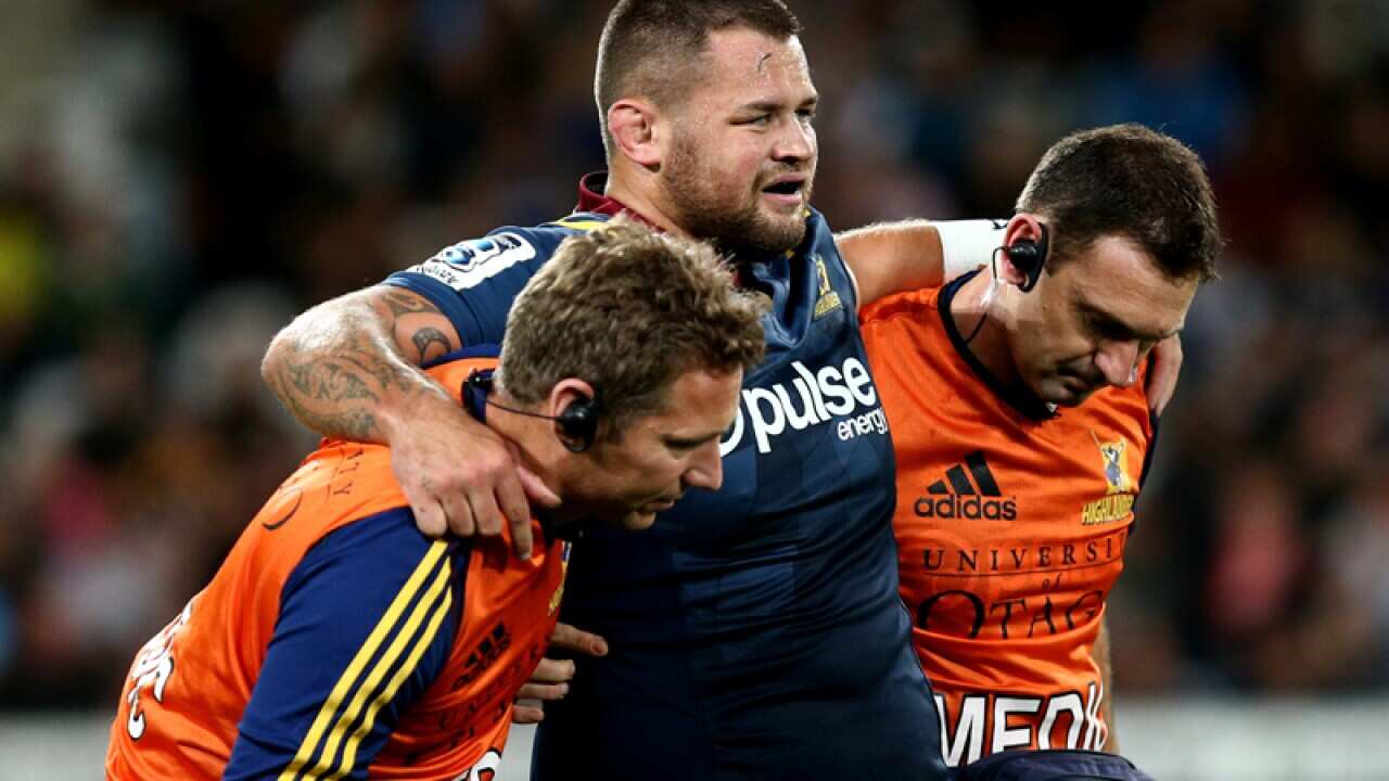 Brendon Edmonds of the Highlanders