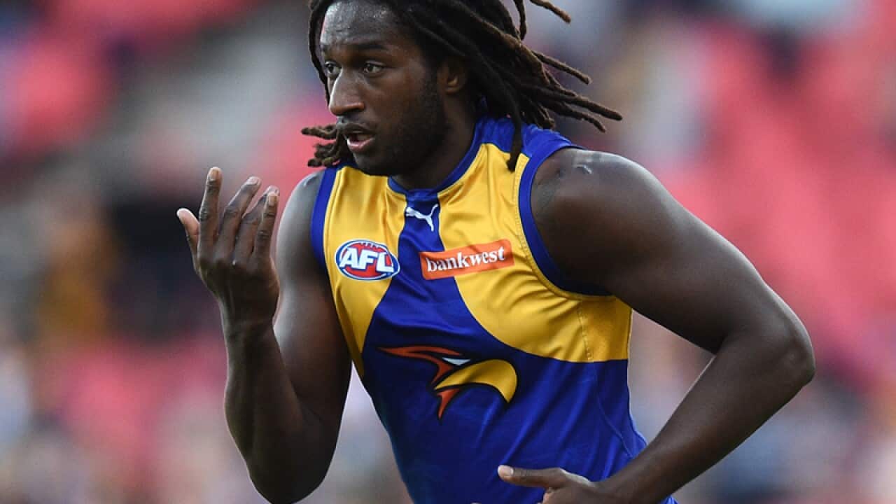 Nic Naitanui of the Eagles