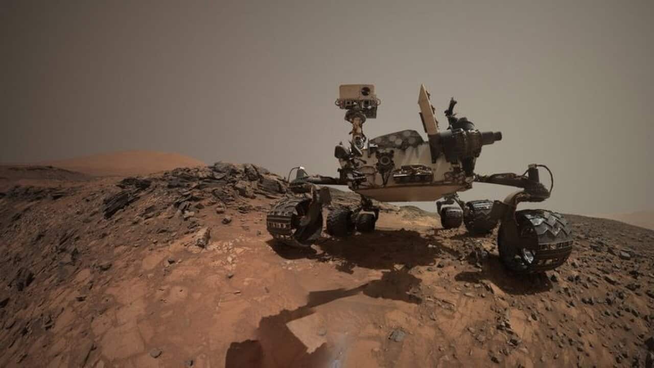 NASA's Curiosity Mars rover  vehicle