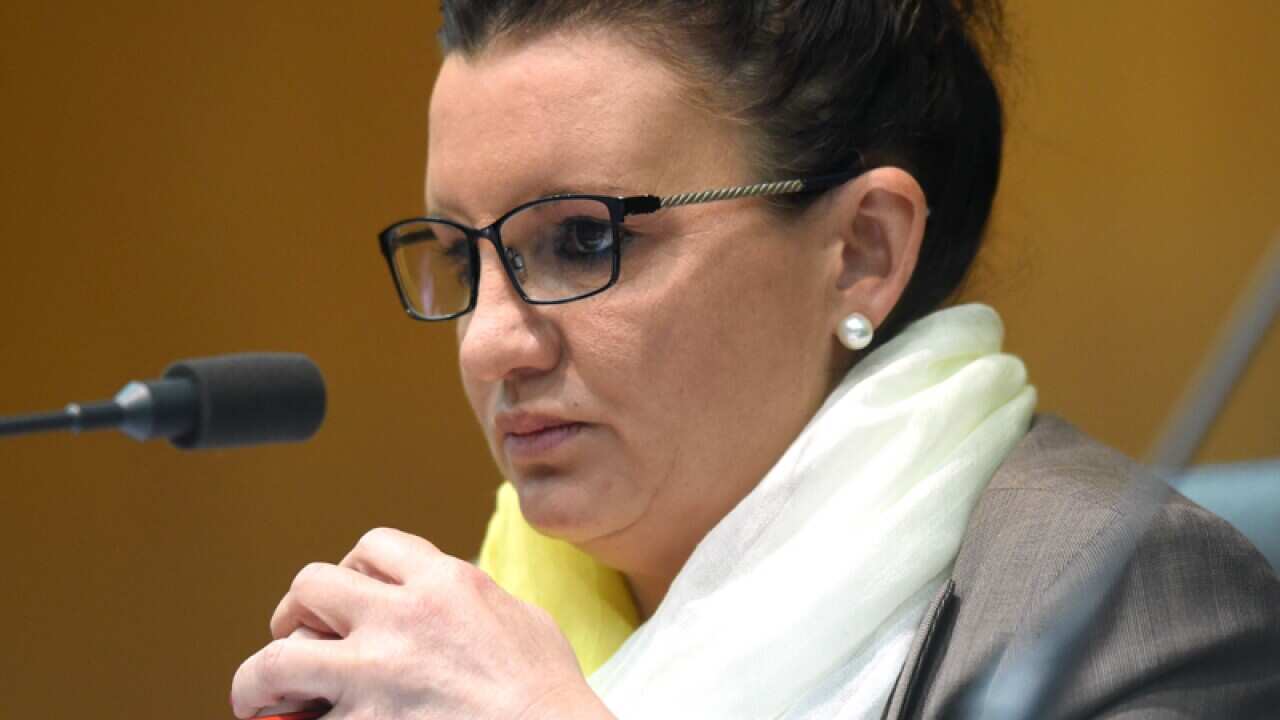Palmer United Party Senator Jacqui Lambie