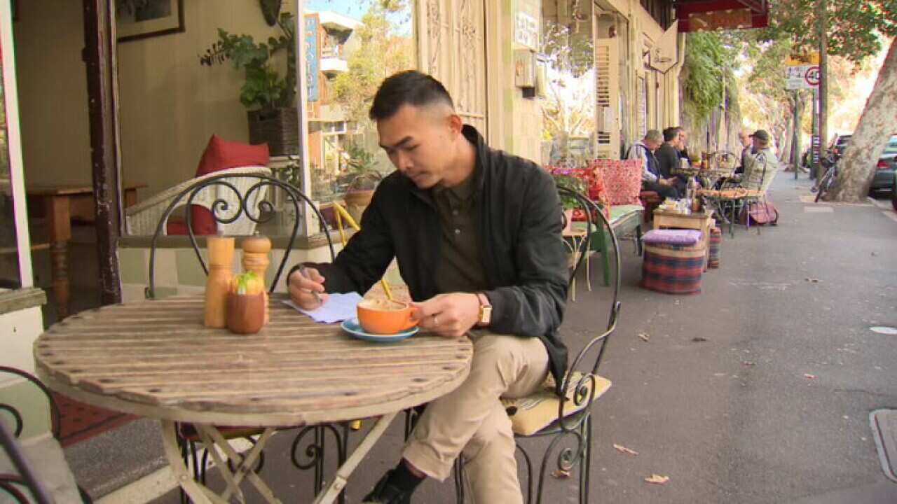 Jimmy Chen moved to Australia from Taiwan three years ago. (SBS)