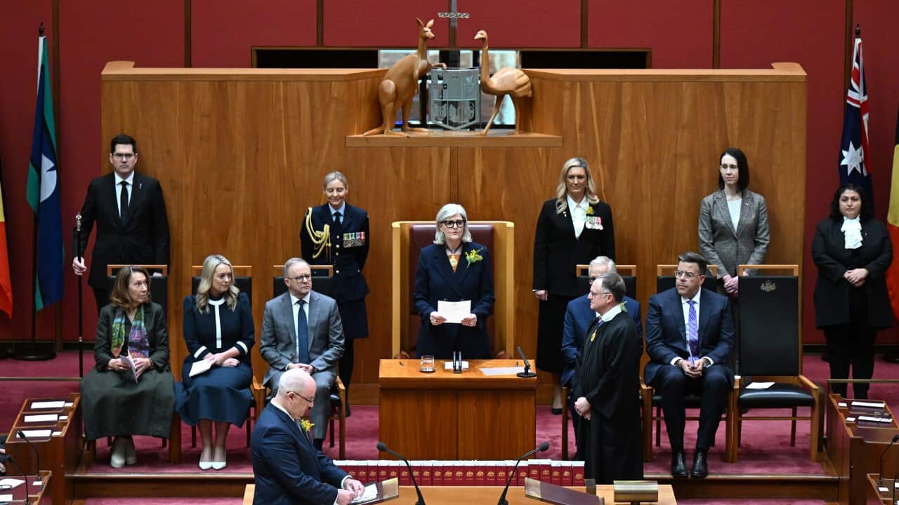 SAMANTHA MOSTYN GOVERNOR GENERAL SWEARING IN