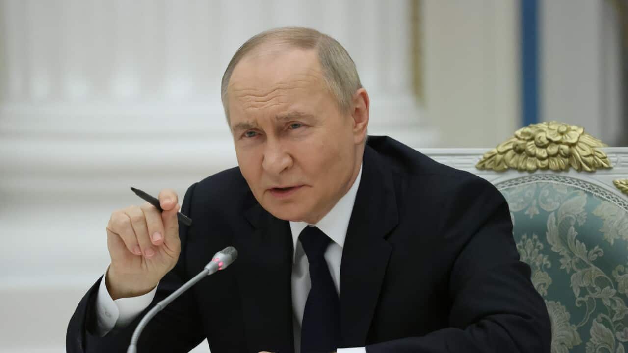 Russian President Vladimir Putin Meets Business Leaders