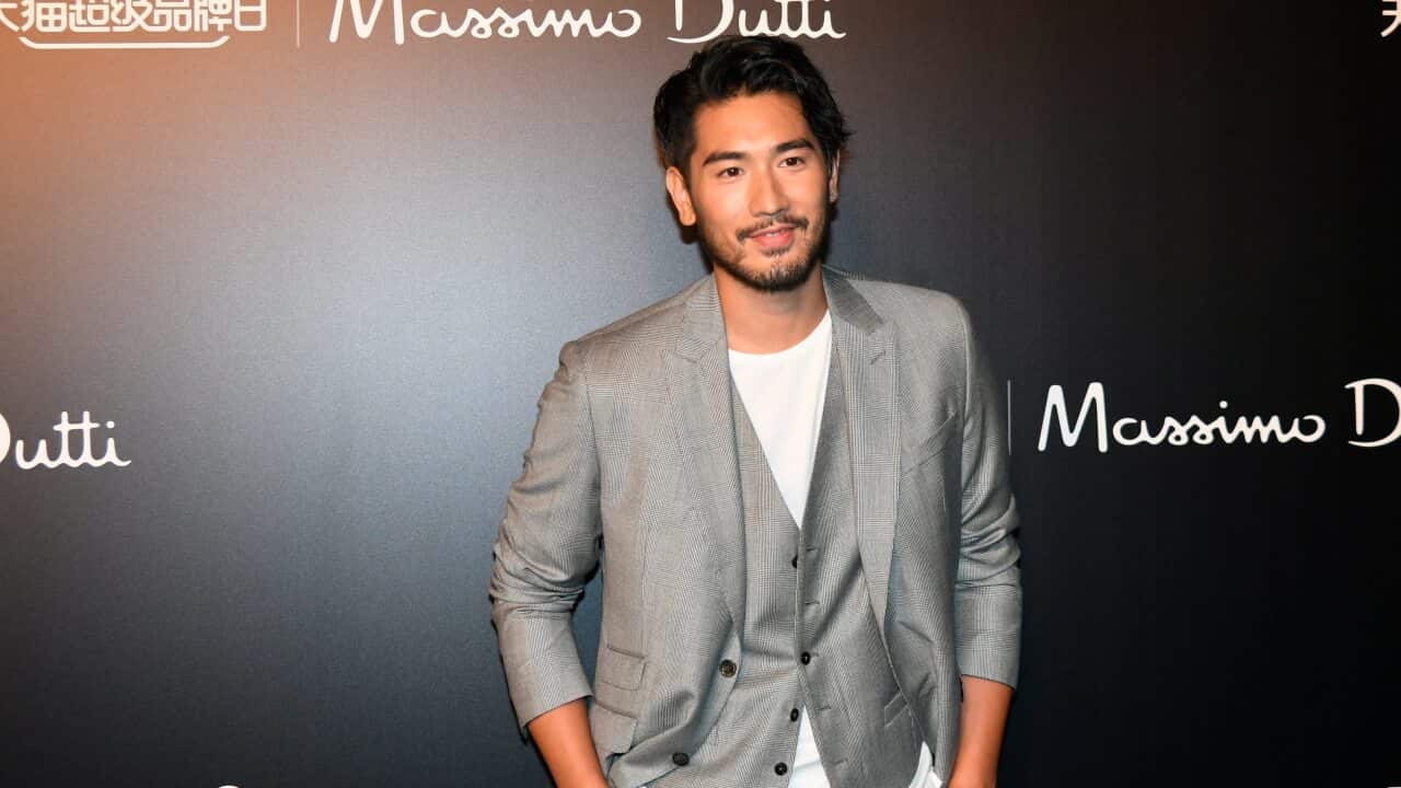 Godfrey Gao attends Massimo Dutti 2018 Autumn/Winter series in Shanghai.