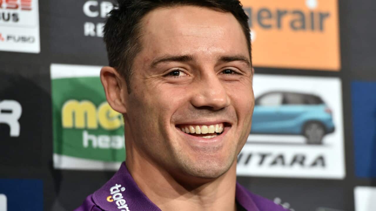 Melbourne Storm playmaker Cooper Cronk