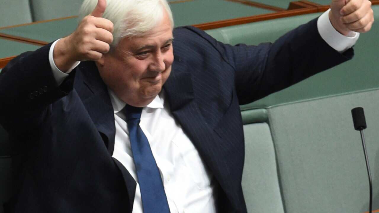 Palmer United Party leader Clive Palmer.