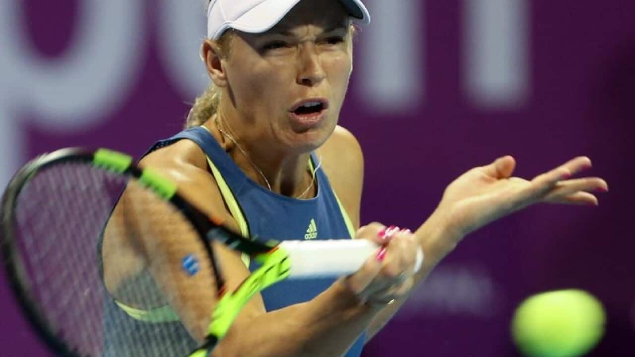 Danish tennis player Caroline Wozniacki