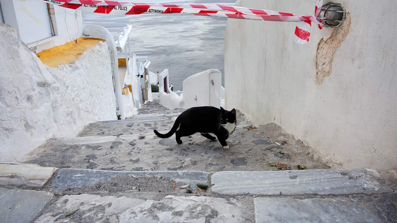 Wave of seismic activity recorded near the Greek island of Santorini