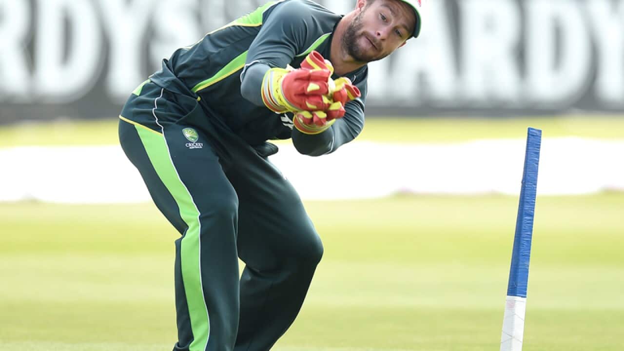 Australia wicketkeeper Matthew Wade
