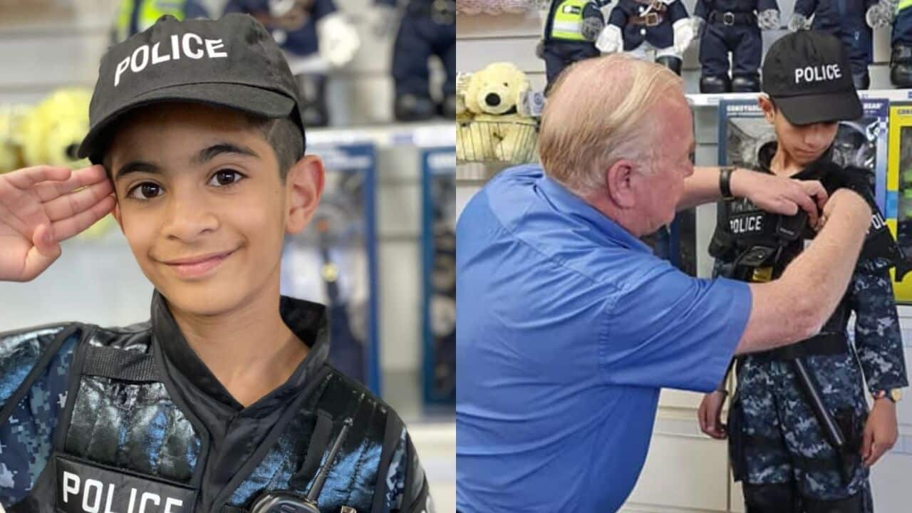 8-years-old Samarveer Singh became the youngest Ambassador for The Victoria Police Blue Ribbon Foundation