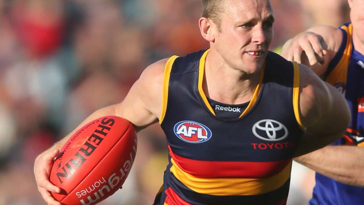 Brent Reilly of the Adelaide Crows