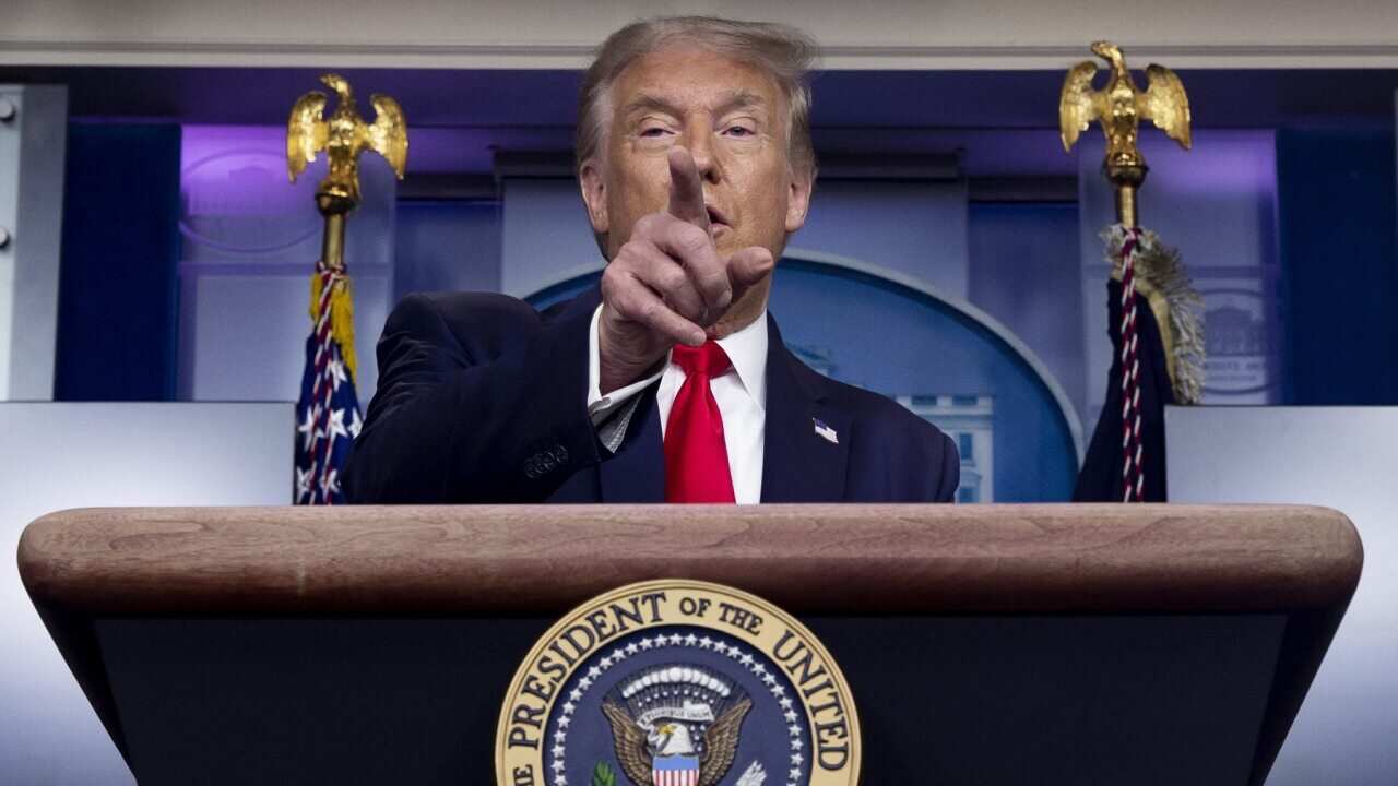 US President Donald Trump