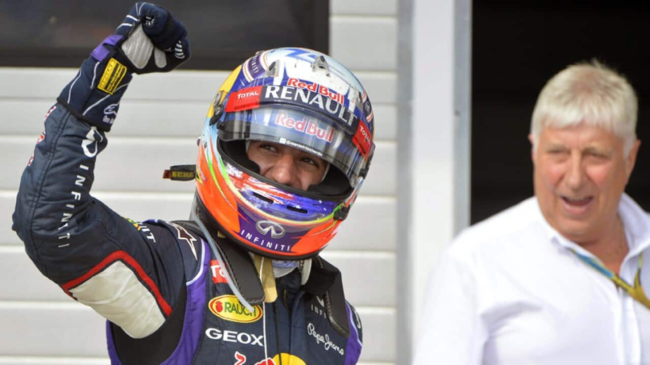 Australian Formula One driver Daniel Ricciardo