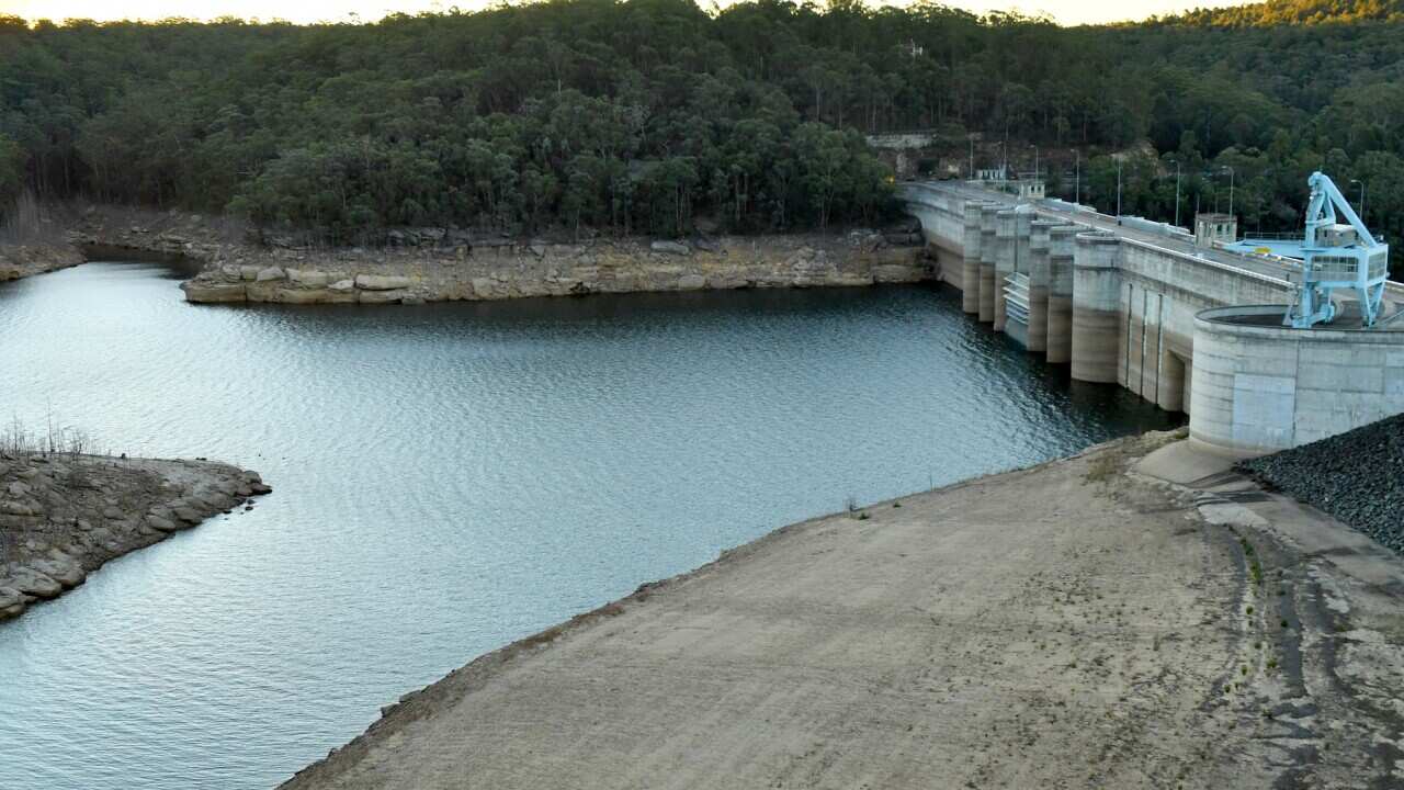 Warragamba Dam, which supplies five million Sydneysiders with water