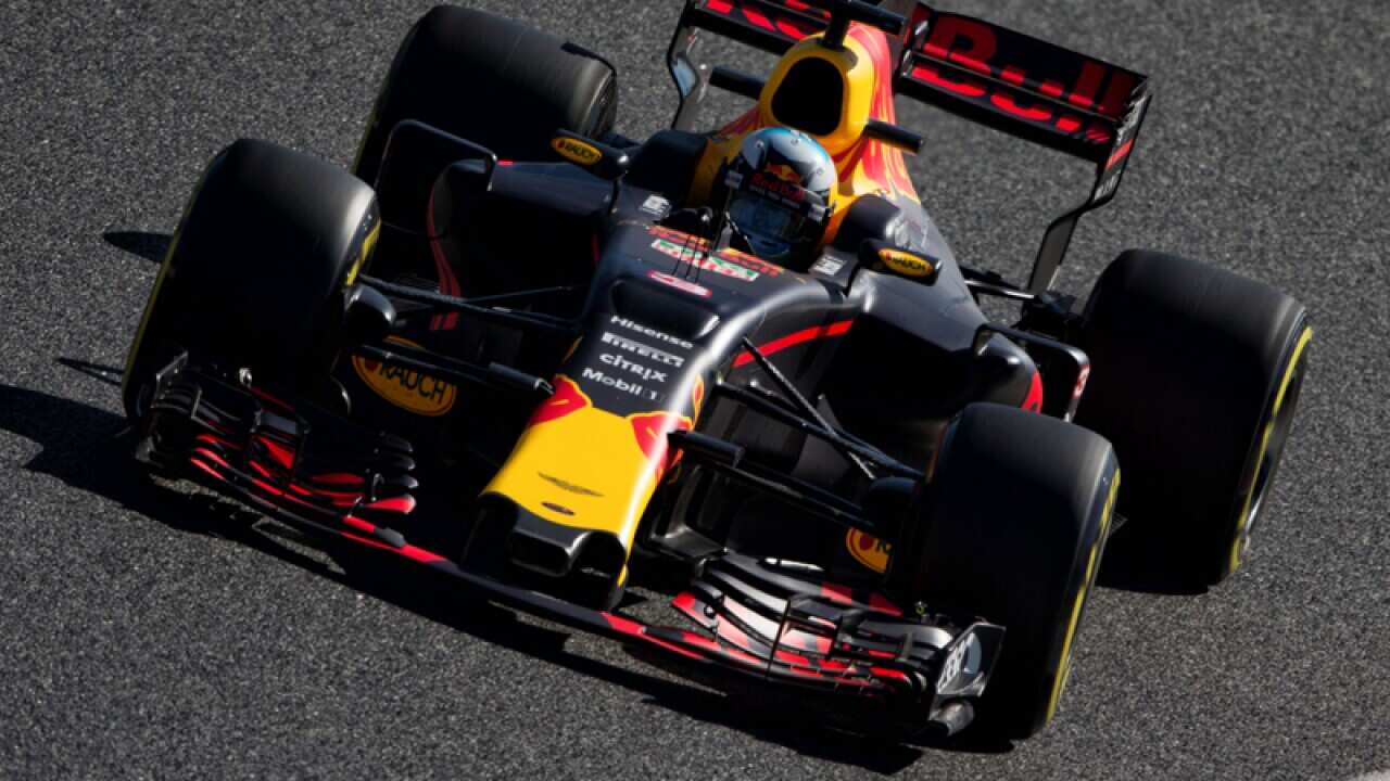 Australian F1 driver Daniel Ricciardo