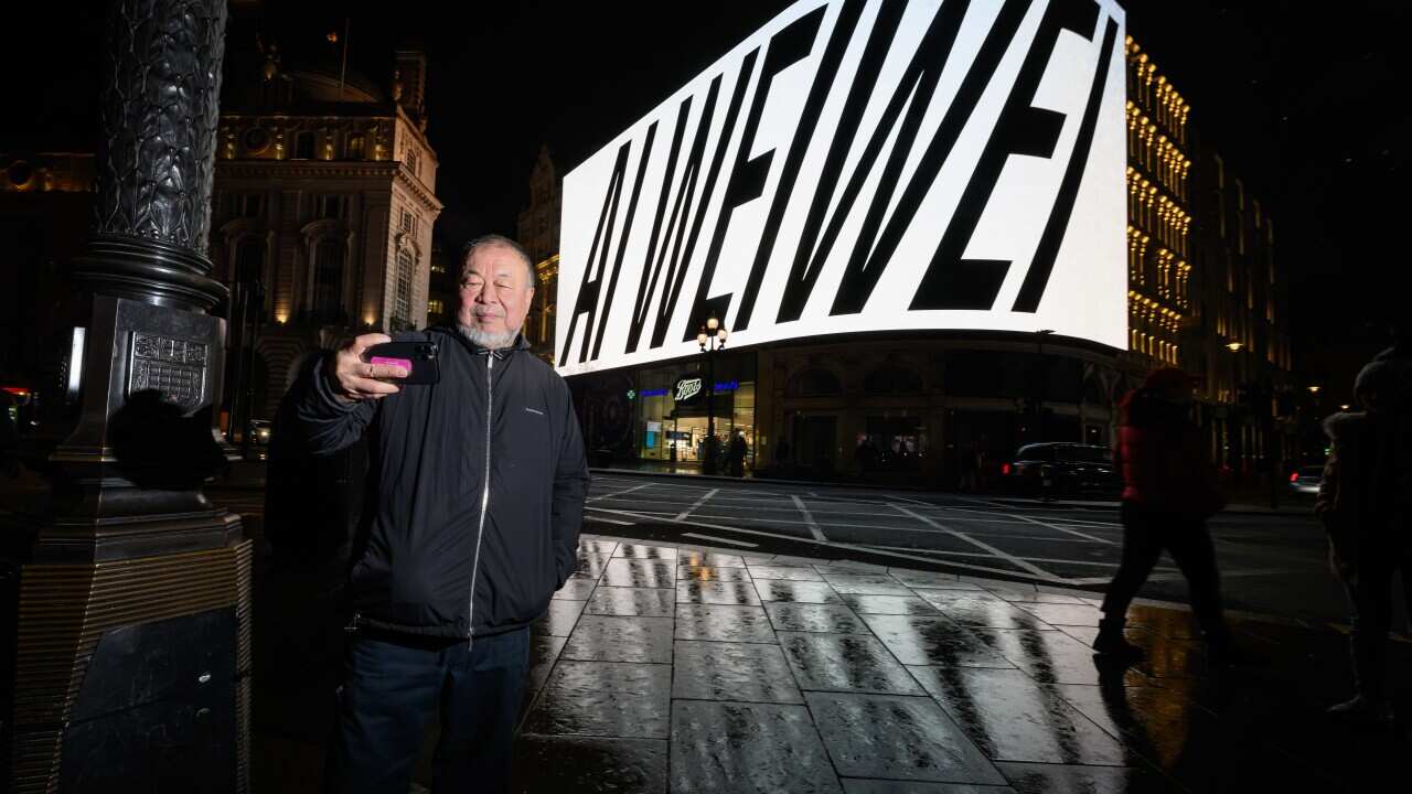 Ai Vs AI - Chinese Artist Ai Wei Wei Reveals New Installation In Piccadilly Circus