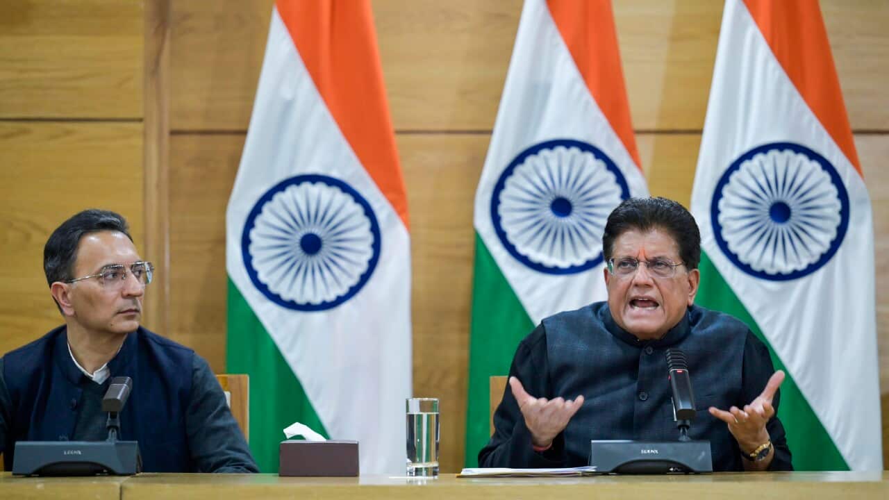 India: Union Minister Of Commerce And Industry Piyush Goyal Addresses Media On India-US Trade Agreement