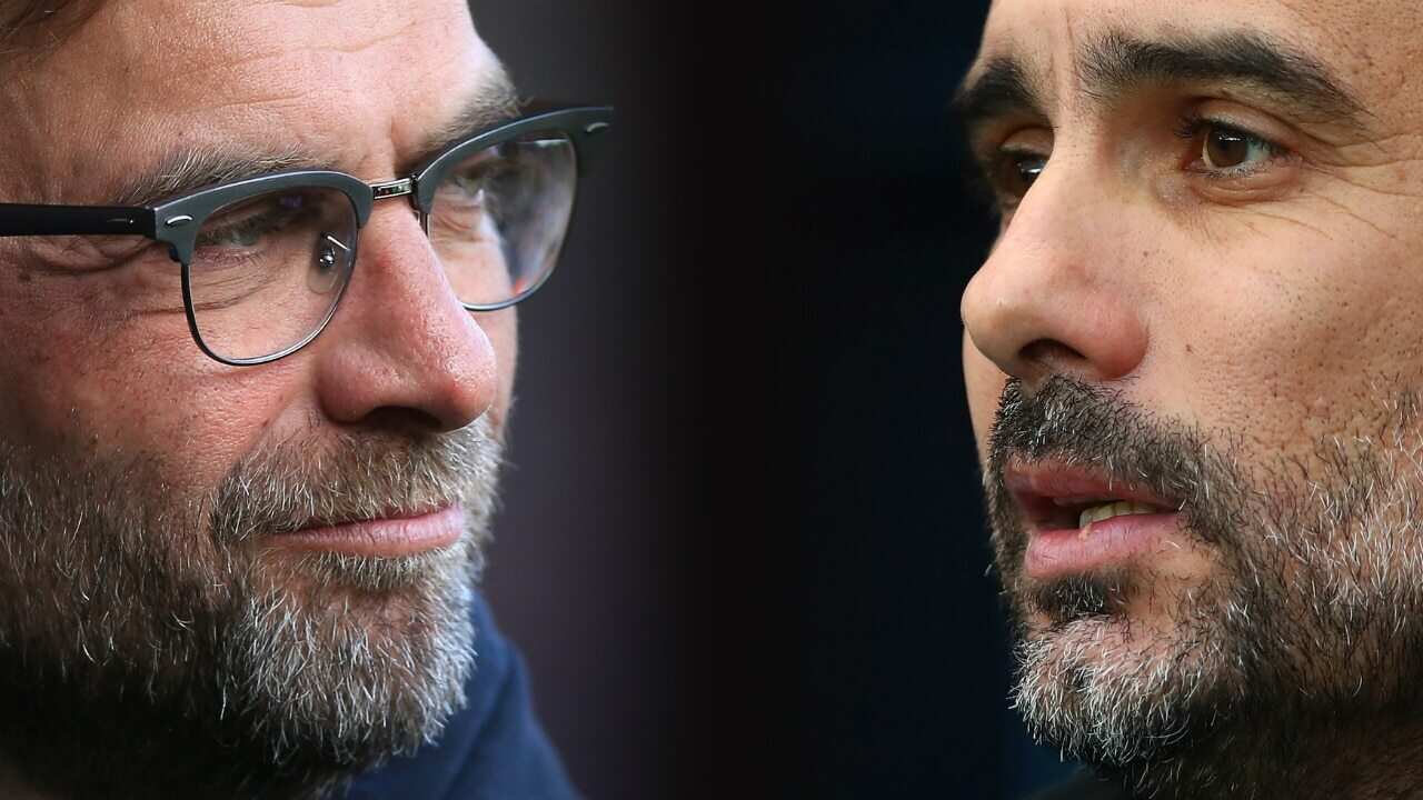 Klopp and Guardiola