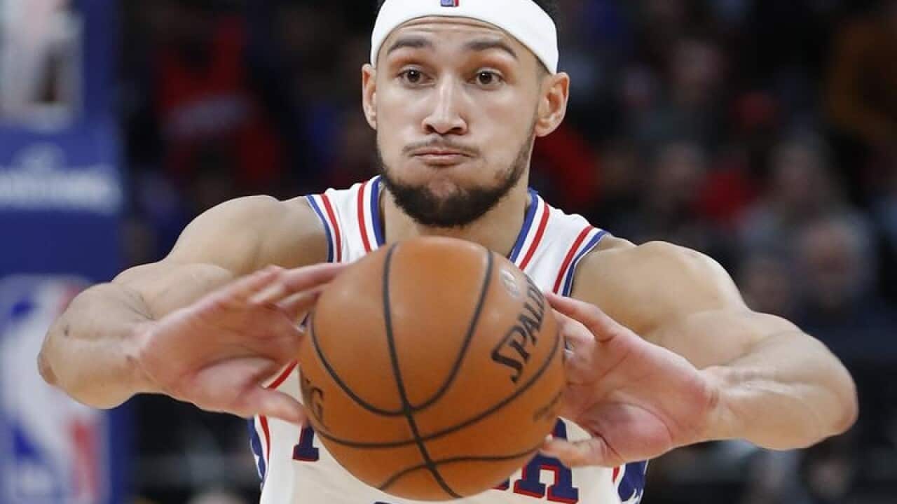 Ben Simmons of the Philadelphia 76ers