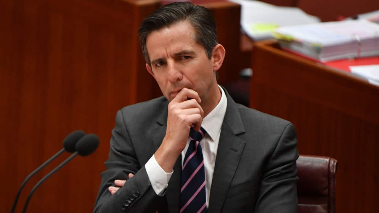 Leader of the Government in the Senate Simon Birmingham