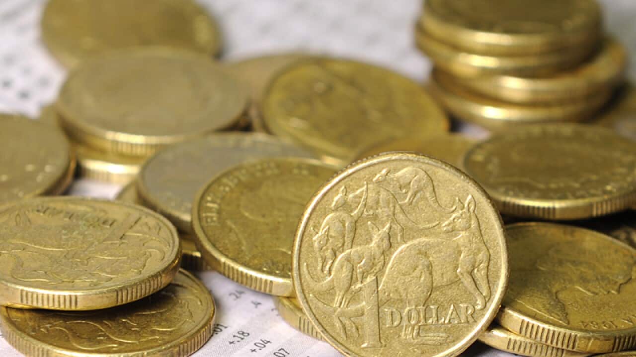 Australian dollars in Sydney