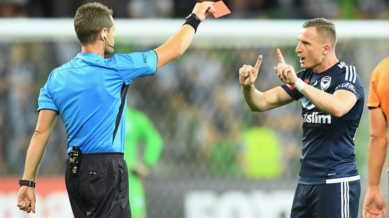 Melbourne Victory Besart Berisha A-League Brisbane Roar