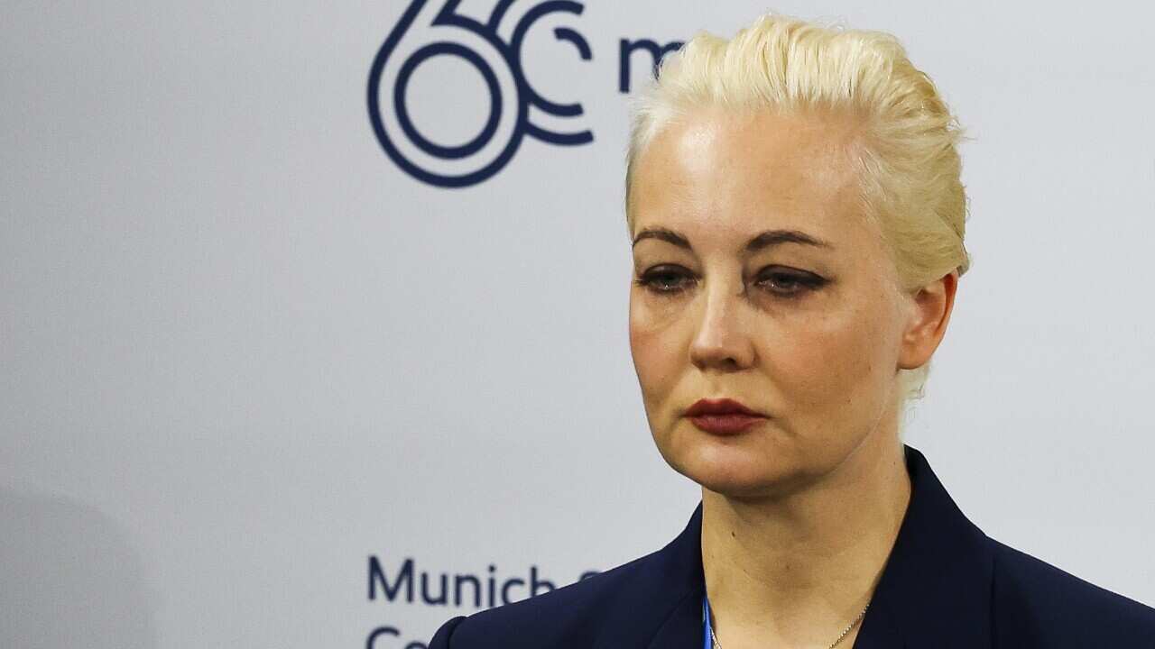 Yulia Navalnaya, wife of Russian opposition leader Alexei Navalny