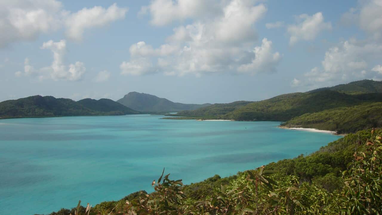 位於昆州東部地區Mackay30公里以外的Whitsundays島的其中一個島嶼凱西克島(Keswick), 由於當地經已被中國一個發展商以96年租用的方式「購入」該島,有消息指現時該發展商計劃封鎖該島,令致島上居民有家歸不得 。(資料圖片)