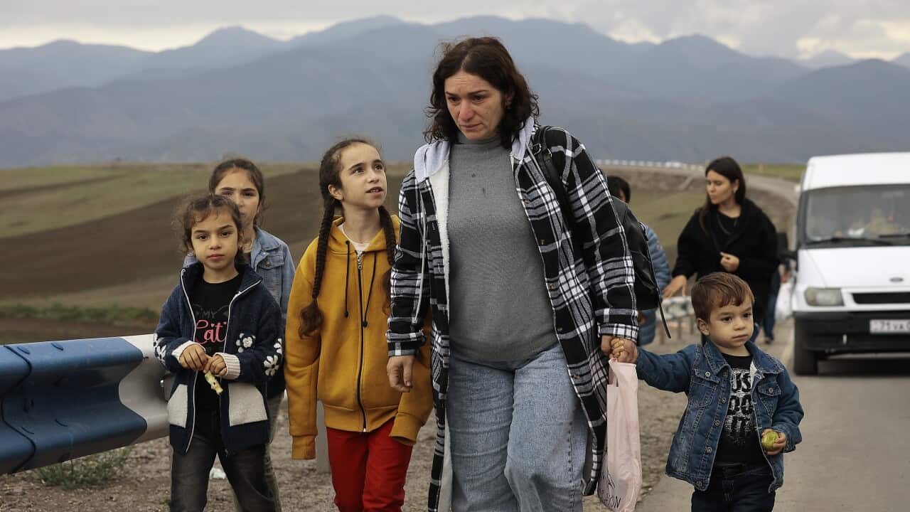 Armenia Azerbaijan Nagorno-Karabakh Exodus Photo Gallery