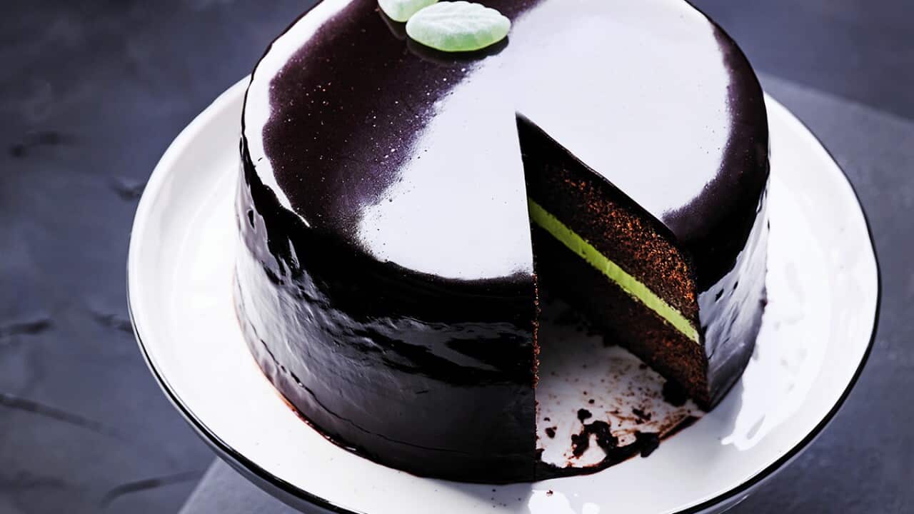 Slice of choc-mint heaven