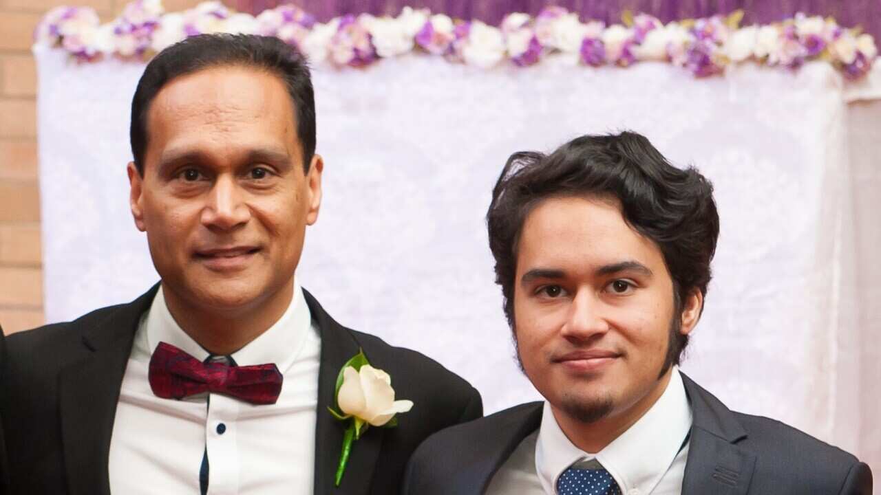 Mark and his son