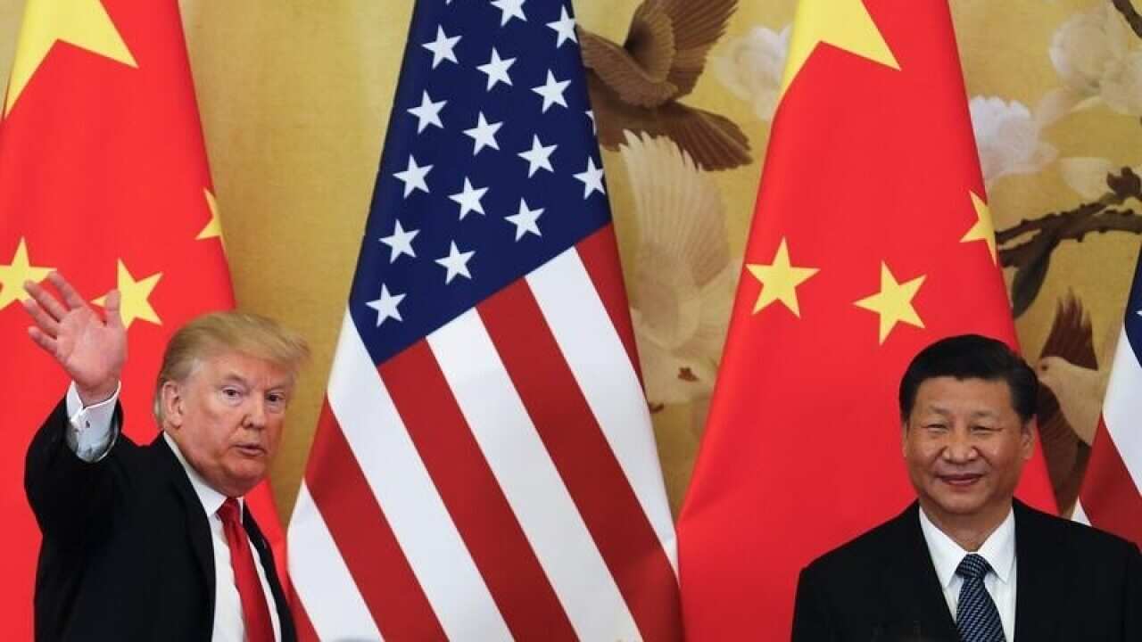 US President Donald Trump and RRC President Xi Jin Ping