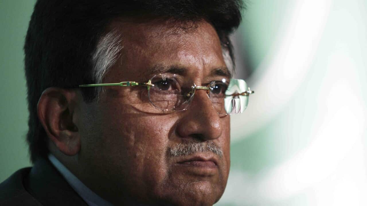 Pakistan's former military ruler Pervez Musharraf