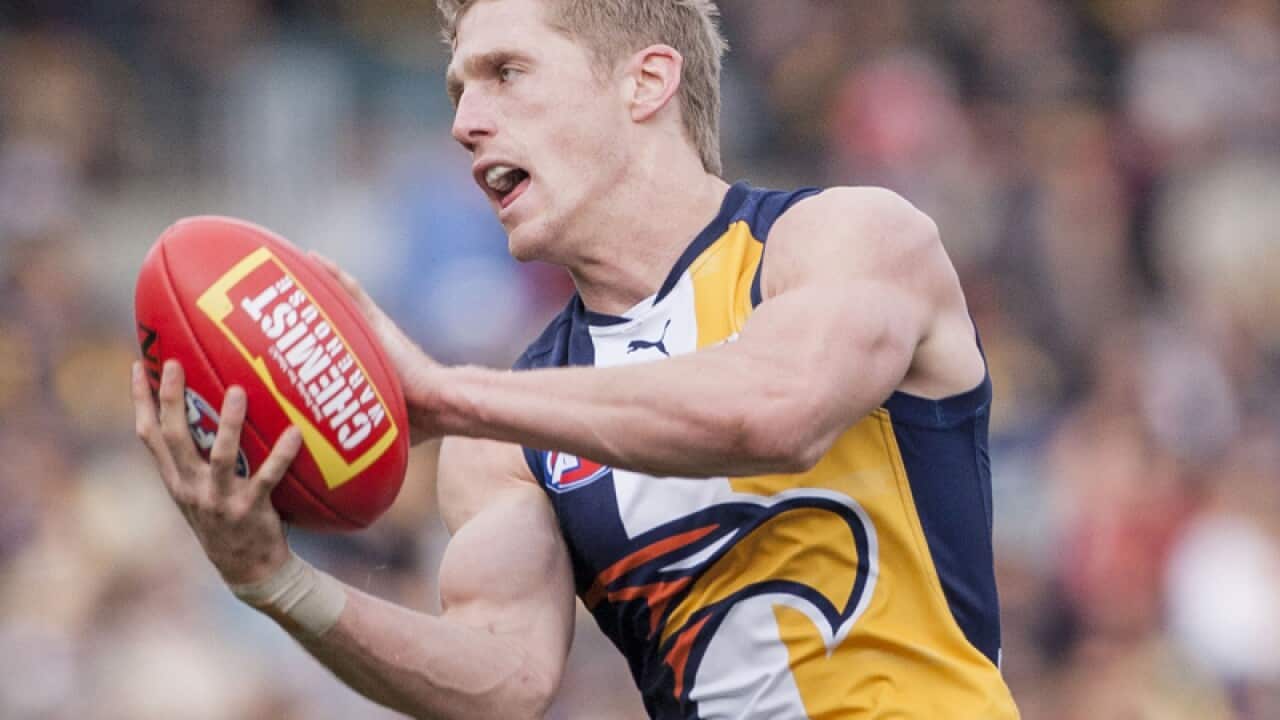 Scott Selwood of the West Coast Eagles.