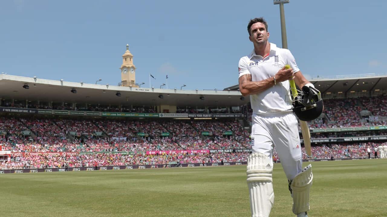 Batsman Kevin Pietersen