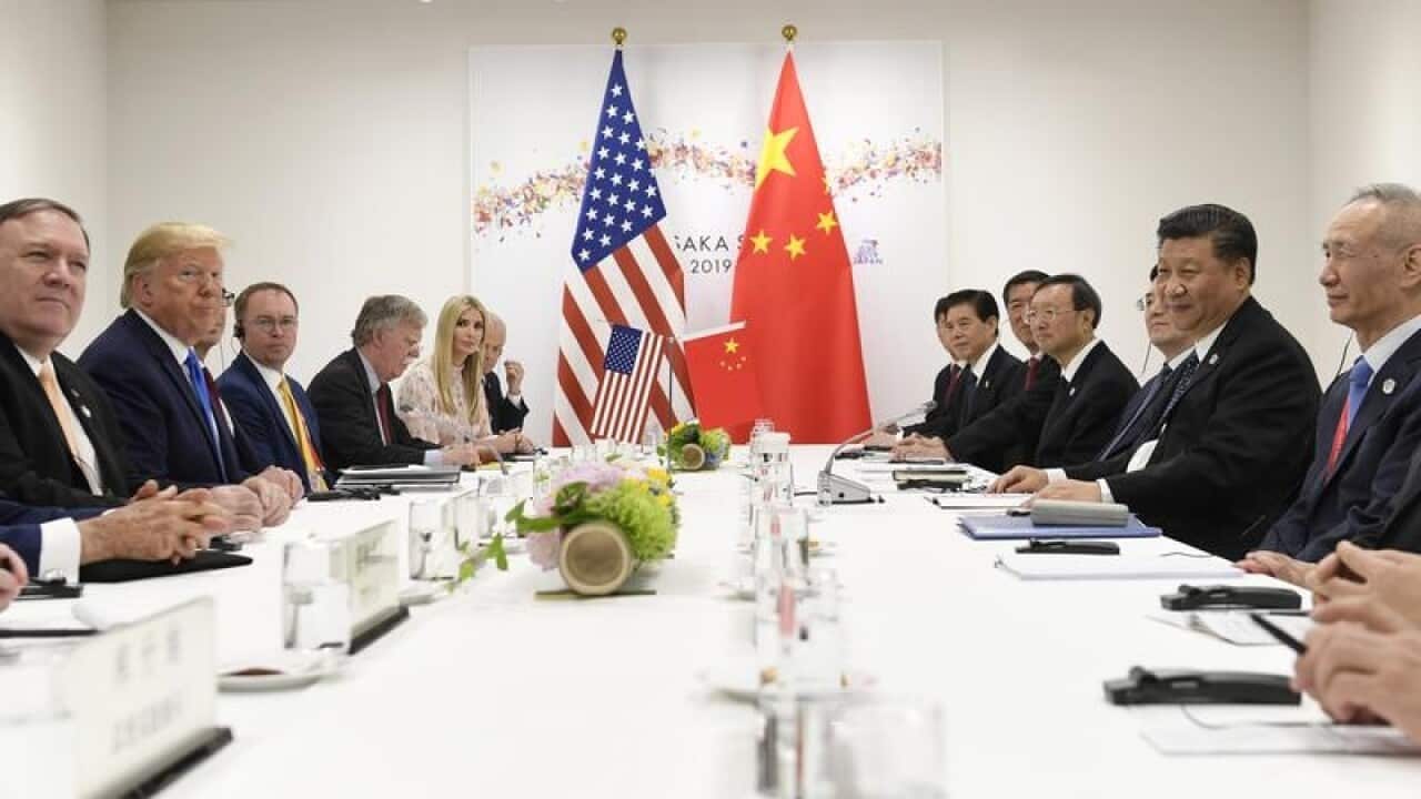 The US and Chinese presidents hold talks at the G20
