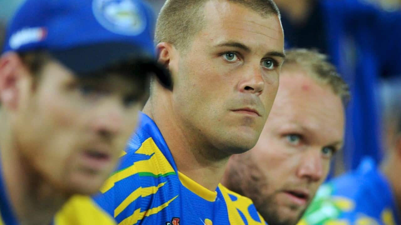 Eels' Danny Wicks.