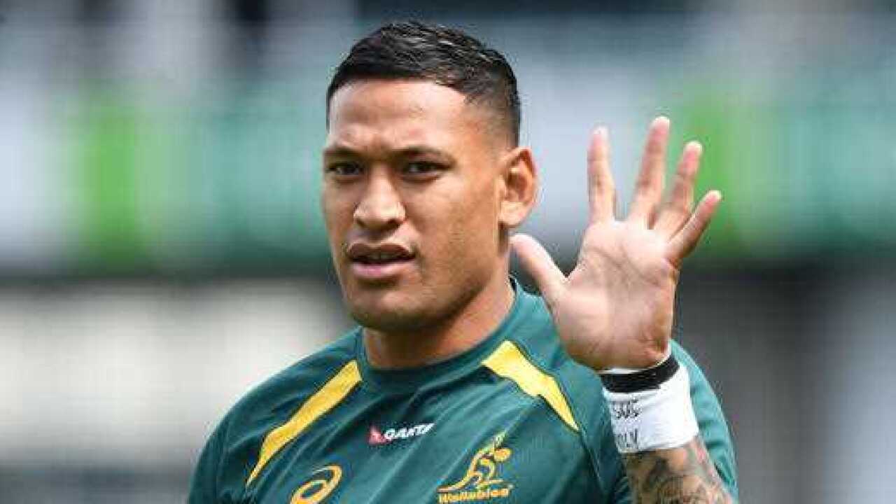 Israel Folau.